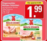Mühlen Schinken Angebote von Rügenwalder bei WEZ Löhne für 1,99 €