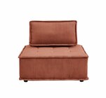 Aktuelles Sofa-Modul mit modernem Cord-Bezug Angebot bei Opti-Wohnwelt in Bremerhaven ab 333,00 €