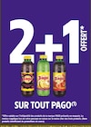 Promo 2+1 offert sur tout PAGO à  dans le catalogue Intermarché Super à Carmaux
