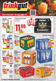 Trinkgut Prospekt für Bendorf mit 6 Seiten Trinkgut Prospekt für Bendorf: "Aktuelle Angebote", 6 Seiten, 04.08.2025 - 09.08.2025