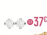 Boucles oxyde de zirconium à 37,00 € dans le catalogue E.Leclerc