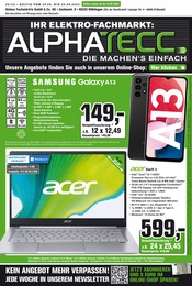 ALPHATECC. Prospekt für Neunkirchen mit 10 Seiten ALPHATECC. Prospekt für Neunkirchen: "DIE MACHEN'S EINFACH", 10 Seiten, 19.06.2022 - 25.06.2022