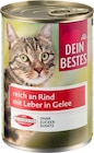Nassfutter Katze reich an Rind in Gelee bei dm-drogerie markt im Karlsbad Prospekt für 0,85 €