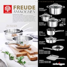 Pfanne im aktuellen Zurbrüggen Prospekt (Hamm) Pfanne im Zurbrüggen Prospekt "LEBENSLUST" mit 96 Seiten (Hamm)