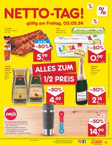 Jacobs im Netto Marken-Discount Prospekt "Aktuelle Angebote" mit 50 Seiten (Erlangen)