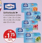 Gefrierbeutel von Toppits im aktuellen V-Markt Prospekt für 1,75 €