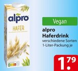 famila Nordost Trittau - alpro Haferdrink Angebot im Prospekt alpro Haferdrink bei famila Nordost im Trittau Prospekt für 1,79 €