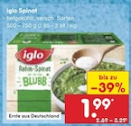 Spinat im aktuellen Prospekt bei Netto Marken-Discount in Großkmehlen