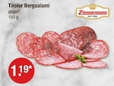 Tiroler Bergsalami bei V-Markt im Kirchheim Prospekt für 1,19 €