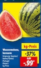 Wassermelone, kernarm für 0,99 € bei Lidl im Angebot Wassermelone, kernarm im aktuellen Lidl Prospekt