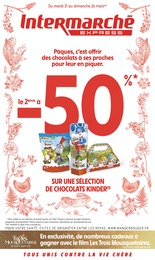 Catalogue Intermarché avec 15 pages de promos Prospectus Intermarché, "Pâques, c’est offrir des chocolats à ses proches pour leur en piquer.", pages, 21/03/2023 - 26/03/2023