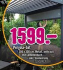 Pergola-Set  im aktuellen Hornbach Prospekt für 1.599,00 €