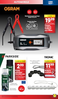 Promo Chargeur De Batterie dans le catalogue Lidl du moment à la page 65