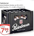 Verschiedene Sorten Angebote von Paderborner bei GLOBUS Braunschweig für 7,99 €