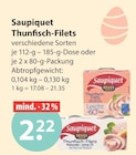 Thunfisch-Filets von Saupiquet im aktuellen V-Markt Prospekt für 2,22 €