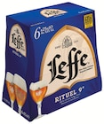 Bière d'Abbaye Rituel - LEFFE - Intermarché Super à Boulogne-Billancourt Bière d'Abbaye Rituel - LEFFE en promo chez Intermarché Super Boulogne-Billancourt à 2,79 €