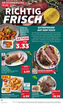 Schweinefilet im Kaufland Prospekt "KNÜLLER" mit 68 Seiten (Erlangen)