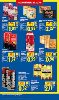 Promotion Café Moulu dans le prospectus Lidl, valable du 15/10/2026 au 21/10/2026 Promo Café Moulu dans le catalogue Lidl du moment à la page 15