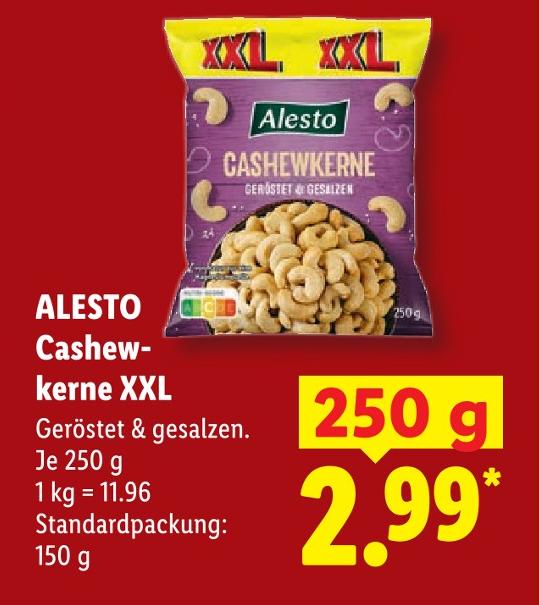 Cashewkerne XXL