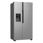 Aktuelles Gorenje Side by Side NRR9ESXL Edelstahloptik B/H/T: ca. 92x179x70 cm Angebot bei POCO in Heilbronn ab 849,99 €