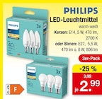 LED-Leuchtmittel Kerzen im Angebot bei Zimmermann in Gronau LED-Leuchtmittel Kerzen Angebote von Philips bei Zimmermann Gronau für 2,99 €