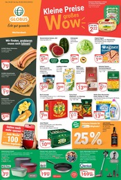Aktueller GLOBUS Supermarkt Prospekt in Gründau und Umgebung, "Aktuelle Angebote" mit 27 Seiten, 04.08.2025 - 09.08.2025