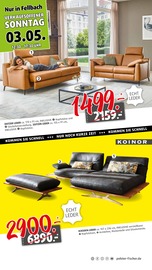 Aktueller Polstermöbel Fischer Prospekt mit Sofa, "JETZT IST SCHLUSS - LAGERRÄUMUNG HÖHEPUNKT", Seite 4