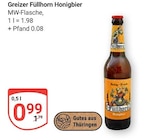 Füllhorn Honigbier bei GLOBUS im Prospekt "" für 0,99 €