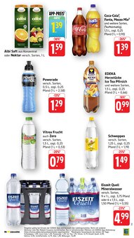 Coca Cola im E center Prospekt "Aktuelle Angebote" mit 67 Seiten (Lahr (Schwarzwald))