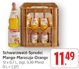 Mango-Maracuja-Orange Angebote von Schwarzwald-Sprudel bei EDEKA Bruchsal für 11,49 €