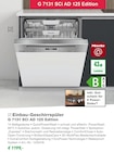 Einbau-Geschirrspüler G 7131 SCi AD 125 Edition im Angebot bei EP: in Bremen Einbau-Geschirrspüler G 7131 SCi AD 125 Edition Angebote von Miele bei EP: Bremen für 1.199,00 €