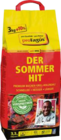 Aktuelles Premium Buchen Grill-Holzkohle „Der Sommer Hit“ oder Premium Buchen Grill-Holzkohlebriketts „Gillis“ Angebot bei V-Markt in Regensburg ab 5,99 €