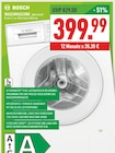WASCHMASCHINE „WGE 02420“ im Angebot bei Marktkauf in Coesfeld WASCHMASCHINE „WGE 02420“ Angebote von BOSCH bei Marktkauf Coesfeld für 399,99 €