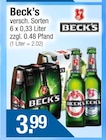 Beck's im Angebot bei Getränke City in Dachau Beck's Angebote von Beck's bei Getränke City Dachau für 3,99 €