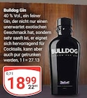 Gin Angebote von Bulldog bei GLOBUS Bruchsal für 18,99 €