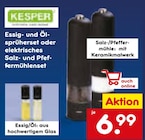 Aktuelle Essig Angebote bei Netto Marken-Discount in Wuppertal Aktuelles Essig- und Öl-Sprüherset Angebot bei Netto Marken-Discount in Wuppertal ab 6,99 €