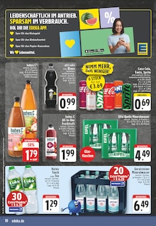 Coca Cola im EDEKA Prospekt "Aktuelle Angebote" mit 24 Seiten (Neuwied)