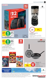 Nintendo Switch Angebote im Prospekt "JUSQU'À 20€ OFFERTS EN BONS D'ACHAT SUR LE RAYON SURGELÉS" von Intermarché Hyper auf Seite 41