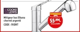 Screwfix Seclin - Promo Mitigeur bas elbana chromé argenté Promo Mitigeur bas elbana chromé argenté à 55,99 € dans le catalogue Screwfix à Seclin