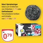 GLOBUS - Maxi-Spiralreiniger Angebot im Prospekt Maxi-Spiralreiniger bei GLOBUS im Prospekt "" für 0,79 €
