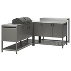 Außenküche m Kohlegrill+Bartisch dunkelgrau von BÅTSKÄR für 1.438,00 € bei IKEA im Angebot Außenküche m Kohlegrill+Bartisch dunkelgrau von BÅTSKÄR im aktuellen IKEA Prospekt