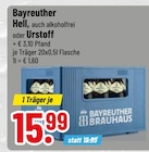 alkoholfreies Bier im Trinkgut Prospekt Hell von Bayreuther im aktuellen Trinkgut Prospekt für 15,99 €