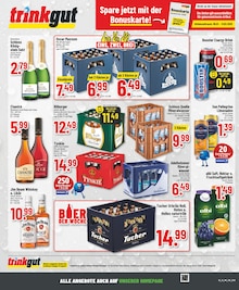 Bier im Marktkauf Prospekt "Aktuelle Angebote" mit 22 Seiten (Marl)