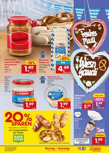Weißwurst im aktuellen Netto Marken-Discount Prospekt (Reutlingen) Weißwurst im Netto Marken-Discount Prospekt "Aktuelle Angebote" mit 71 Seiten (Reutlingen)