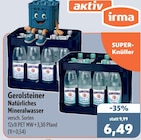 Aktuelles Natürliches Mineralwasser Angebot bei aktiv & irma in Oldenburg ab 6,49 €
