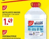 Destilliertes Wasser im Angebot bei Marktkauf in Köln Destilliertes Wasser Angebote von GUT & GÜNSTIG bei Marktkauf Köln für 1,49 €