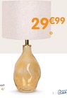 Promo Lampe en verre à 29,99 € dans le catalogue B&M à Saint-Ouen-l'Aumône