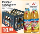 Apfelschorle von Pöllinger im aktuellen Getränke City Prospekt für 10,99 €