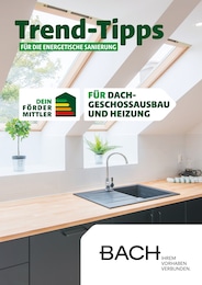 Bach Baustoffe Prospekt für Beckum: "Trend-Tipps FÜR DIE ENERGETISCHE SANIERUNG", 8 Seiten, 18.10.2024 - 27.10.2024