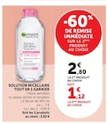 Promo Solution Micellaire Tout en 1 à 1,12 € dans le catalogue Super U à Trèbes